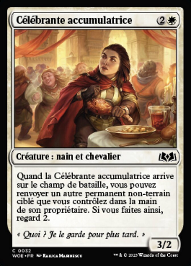 image Célébrante accumulatrice