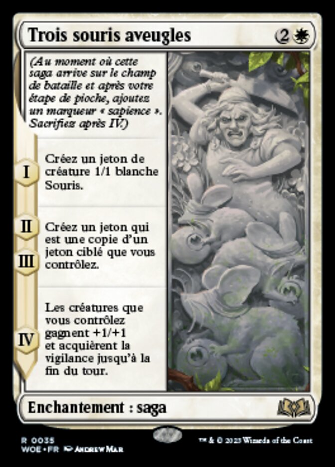 image Trois souris aveugles