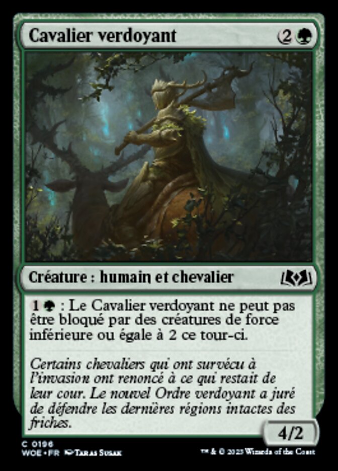 image Cavalier verdoyant