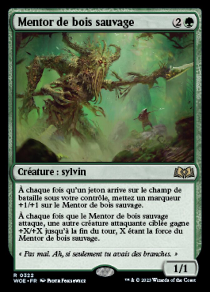 image Mentor de bois sauvage