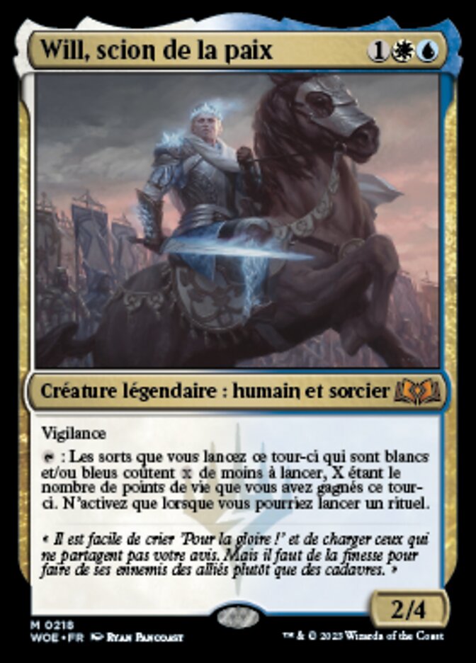 image Will, scion de la paix