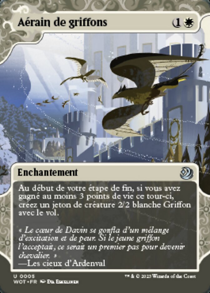 image Aérain de griffons