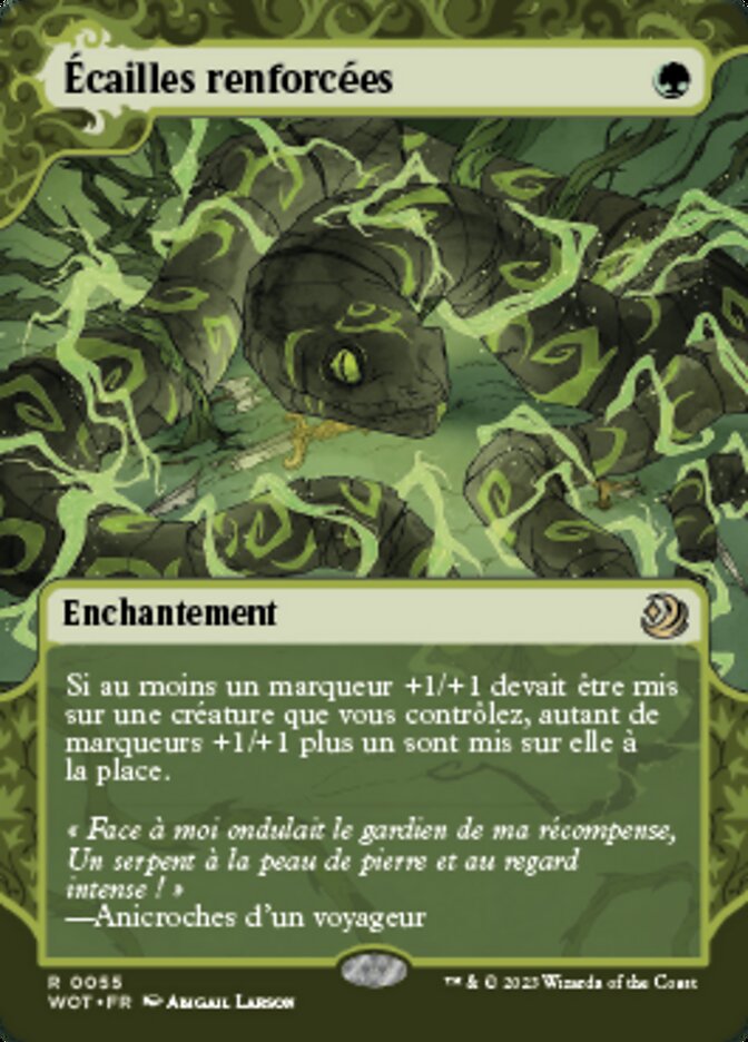 image Écailles renforcées