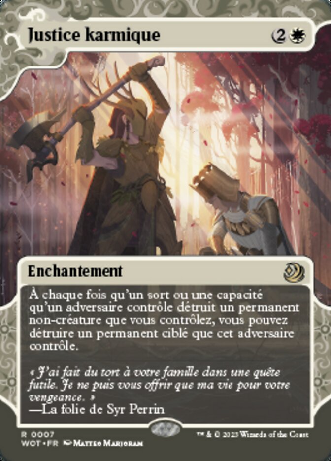 image Justice karmique