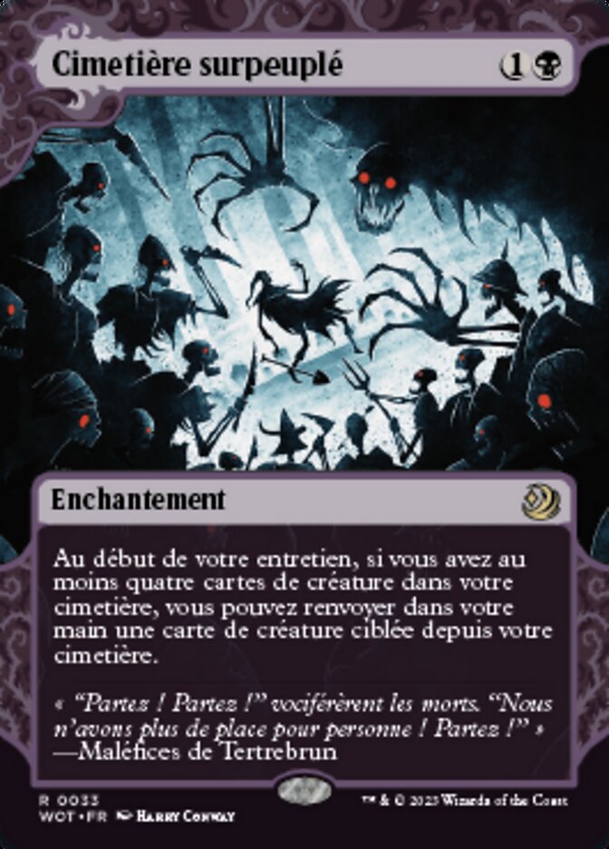 image Cimetière surpeuplé