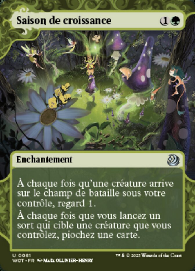 image Saison de croissance