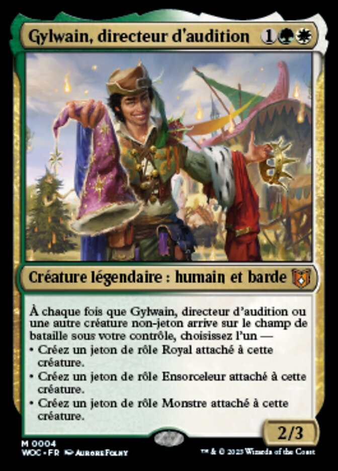 image Gylwain, directeur d'audition