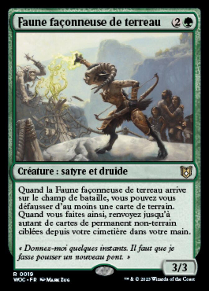 image Faune façonneuse de terreau