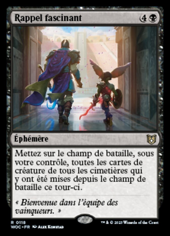 image Rappel fascinant