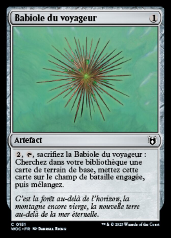 image Babiole du voyageur