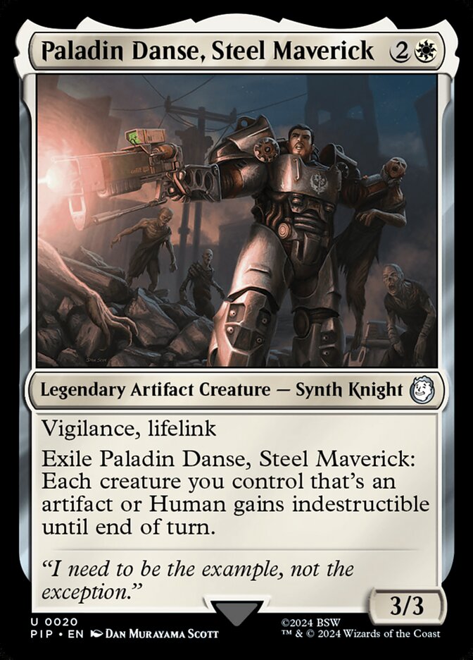 image Paladin Danse, Steel Maverick