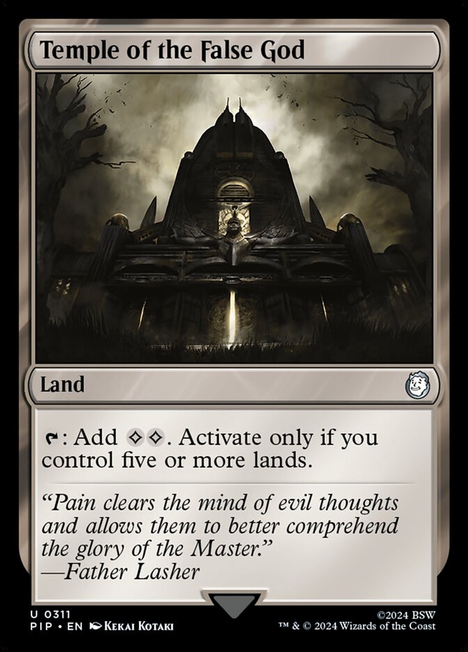 image Temple of the False God