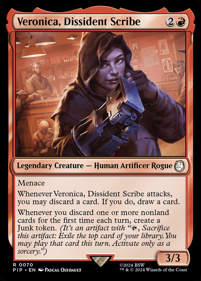 image Veronica, Dissident Scribe