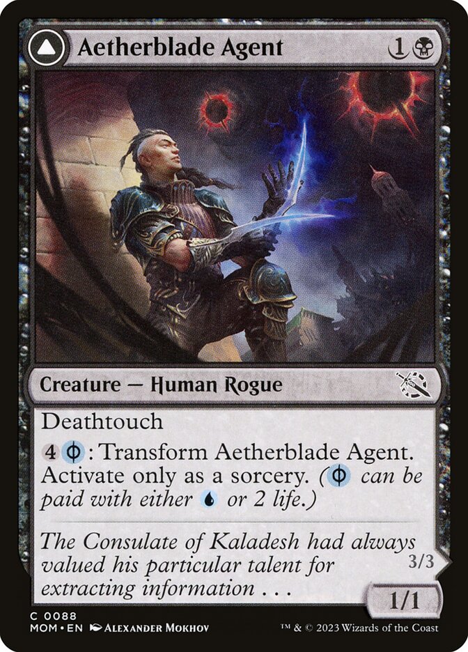 image Aetherblade Agent // Gitaxian Mindstinger