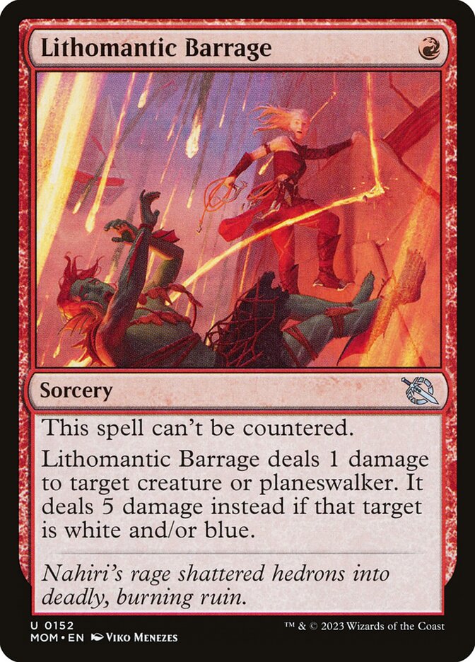 image Lithomantic Barrage