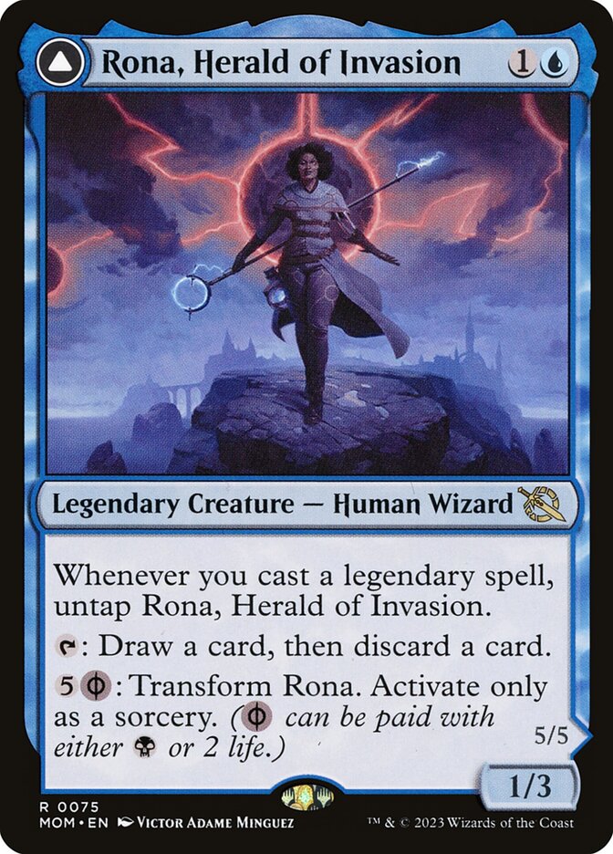 image Rona, Herald of Invasion // Rona, Tolarian Obliterator