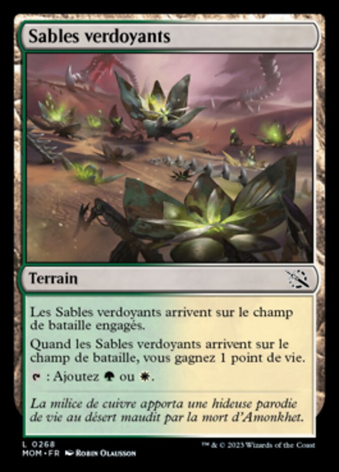 image Sables verdoyants