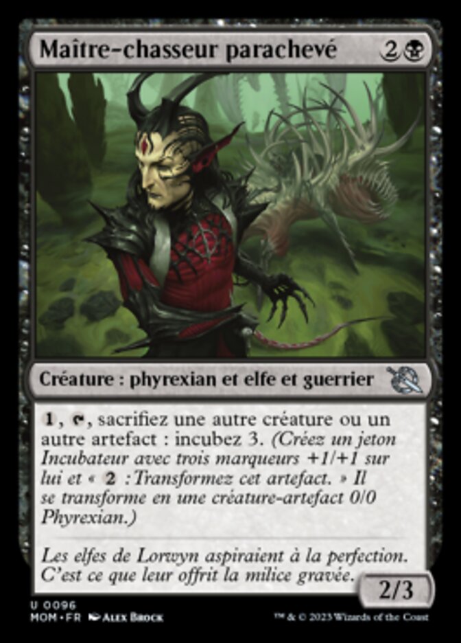 image Maître-chasseur parachevé