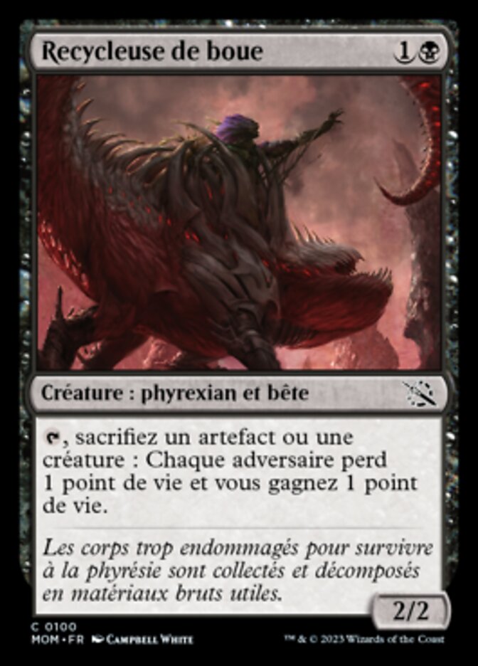 image Recycleuse de boue