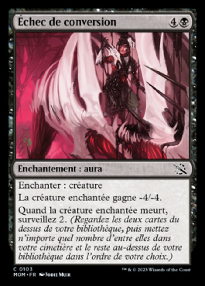 image Échec de conversion