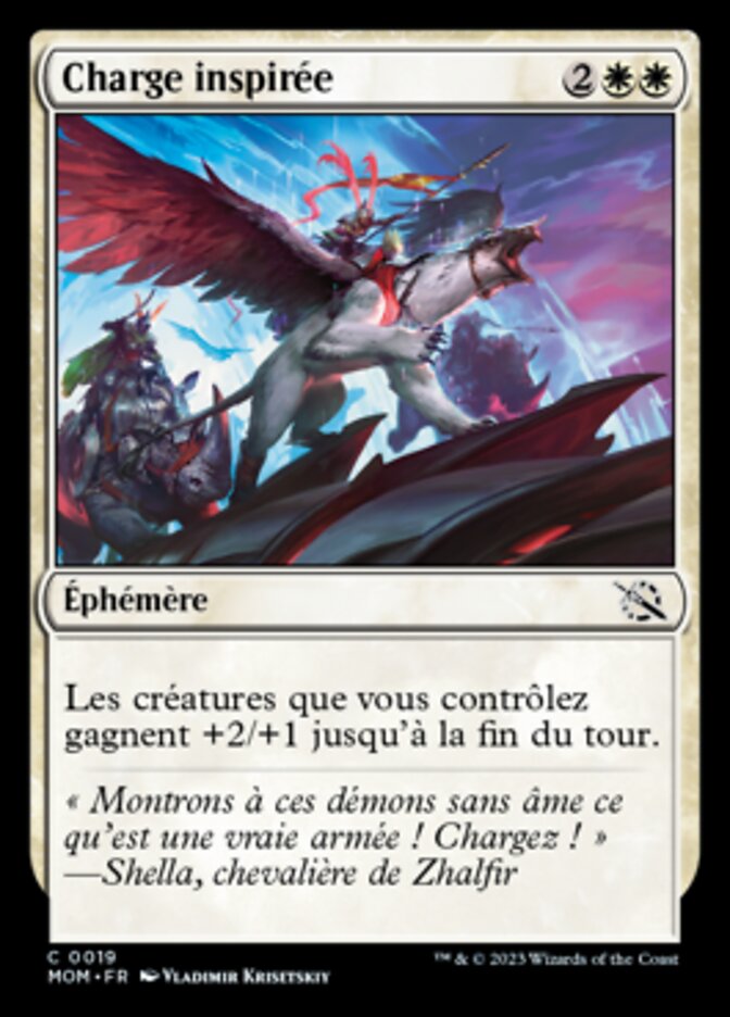 image Charge inspirée