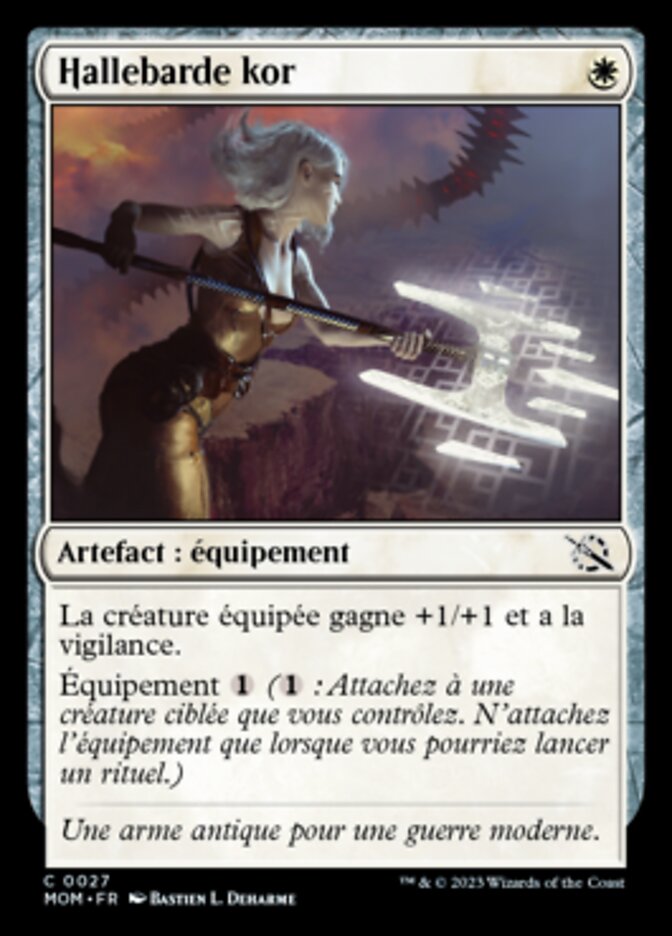 image Hallebarde kor