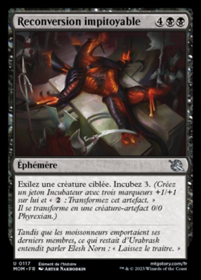 image Reconversion impitoyable