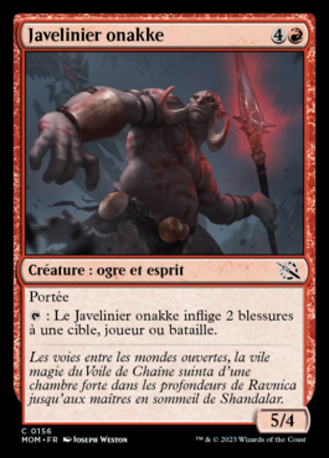 image Javelinier onakke