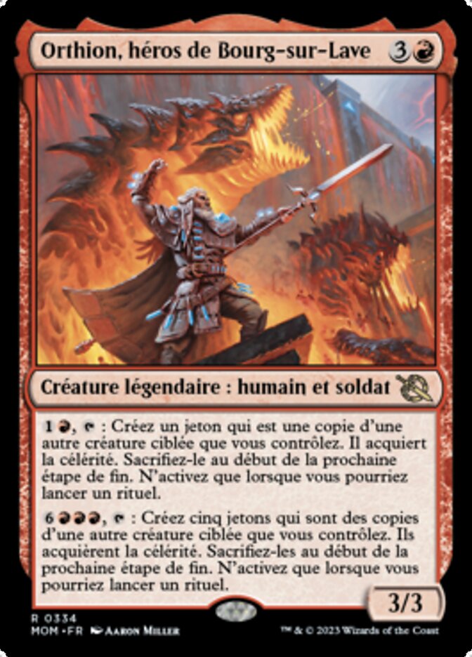 image Orthion, héros de Bourg-sur-Lave