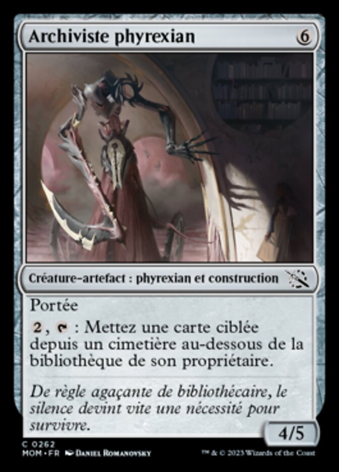 image Archiviste phyrexian