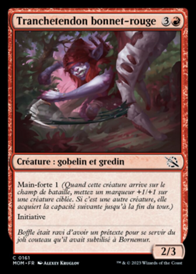 image Tranchetendon bonnet-rouge