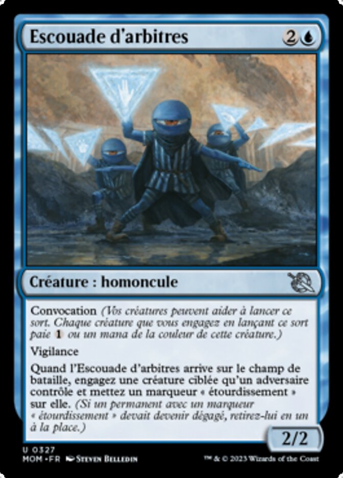 image Escouade d'arbitres