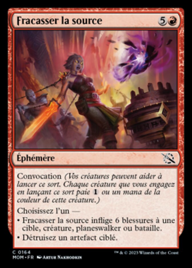 image Fracasser la source