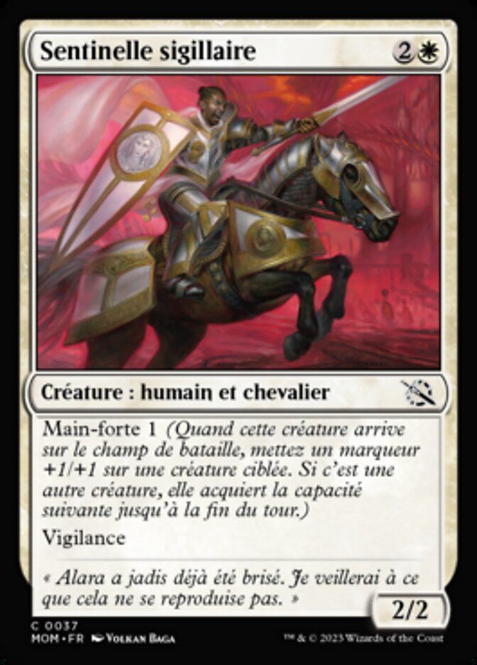 image Sentinelle sigillaire