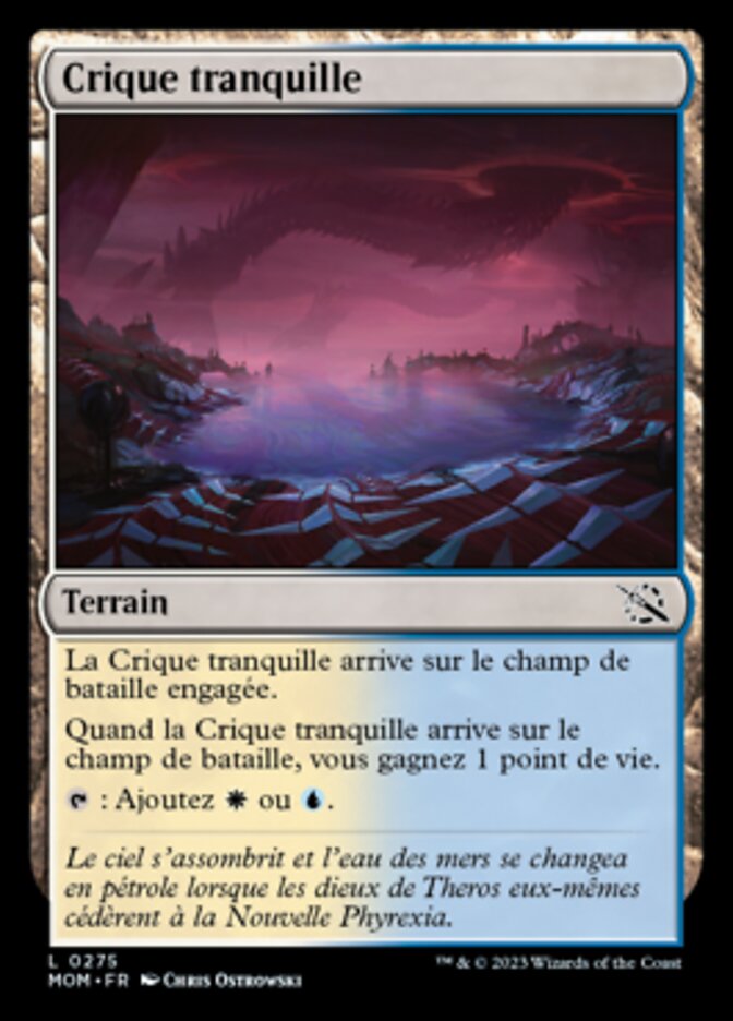 image Crique tranquille