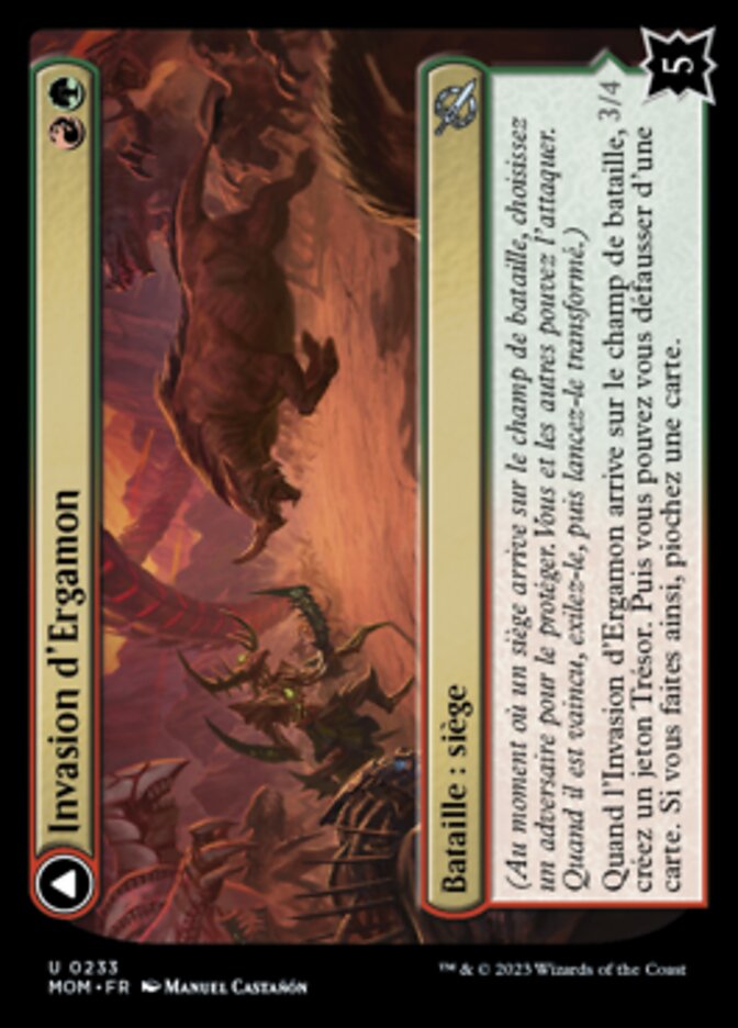 image Invasion of Ergamon // Truga Cliffcharger