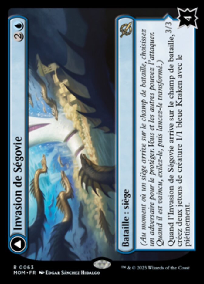 image Invasion of Segovia // Caetus, Sea Tyrant of Segovia