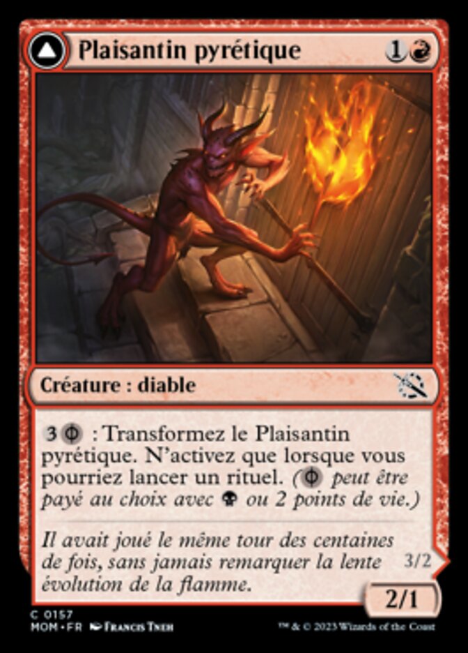 image Pyretic Prankster // Glistening Goremonger