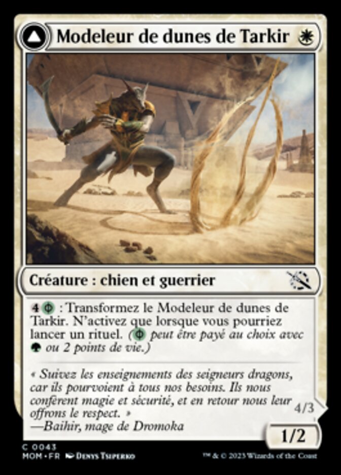 image Tarkir Duneshaper // Burnished Dunestomper