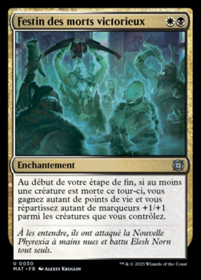 image Festin des morts victorieux