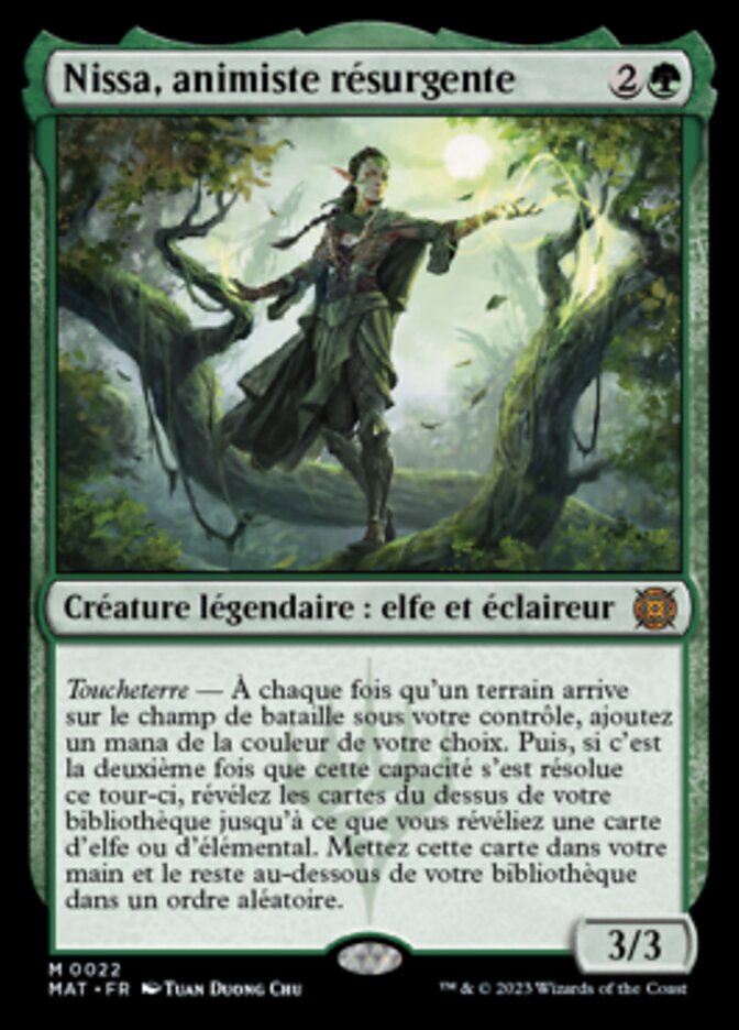 image Nissa, animiste résurgente