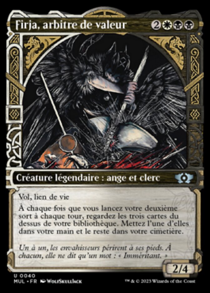 image Firja, arbitre de valeur