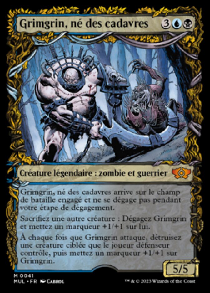 image Grimgrin, né des cadavres