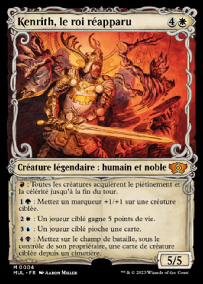 image Kenrith, le roi réapparu