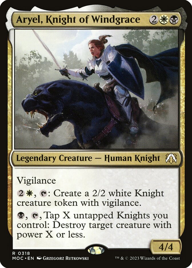 image Aryel, Knight of Windgrace