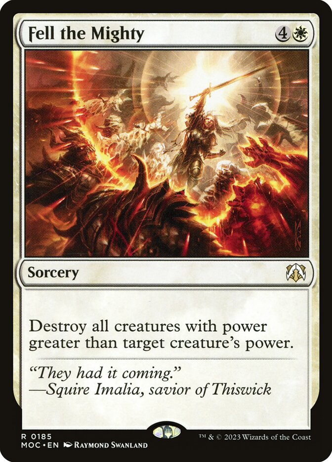 image Fell the Mighty