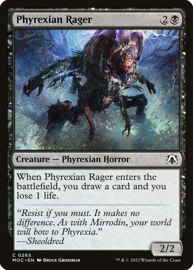 image Phyrexian Rager