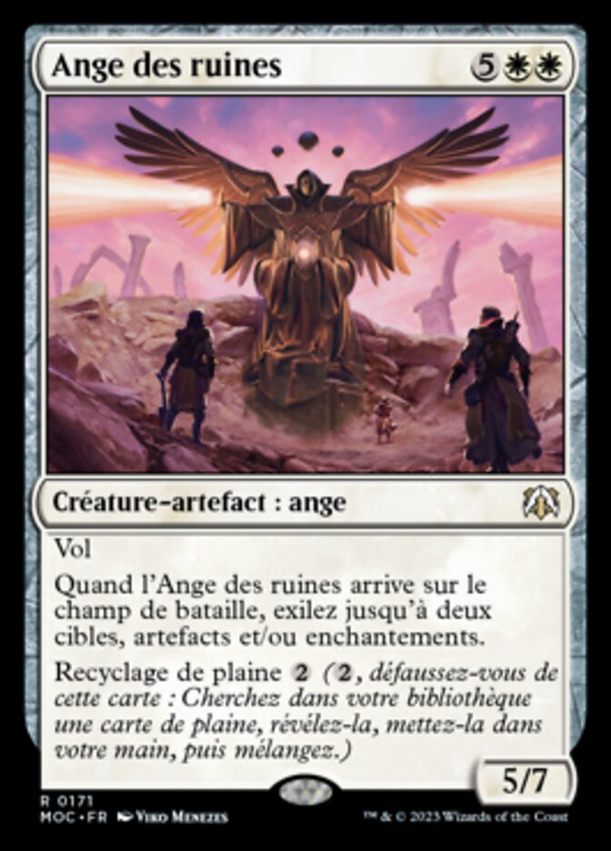 image Ange des ruines