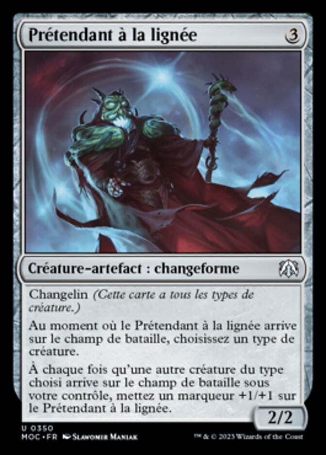 image Prétendant à la lignée