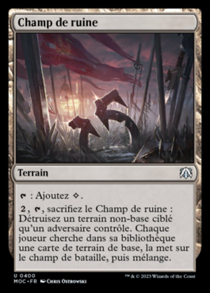 image Champ de ruine